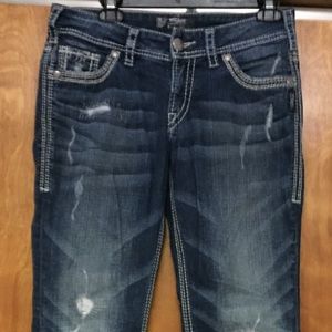 Silver Suki Jeans 28